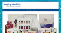 Desktop Screenshot of keepingitrealoily.com